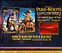 Puss in Boots flash website in 2011 – Splash Screen