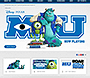 Monsters University website in 2013