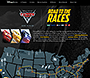 Cars 3 website in 2017 – Road to the Races