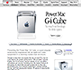 Apple website in 2000 – Power Mac G4 Cube