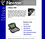 Apple Newton website in 1997 – eMate 300