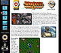 Blizzard Entertainment website in 1996 – Warcraft II: Tides of Darkness