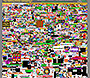 Million Dollar Homepage website in 2005 – Sold: 453,600