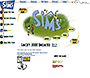 The Sims website in 2000