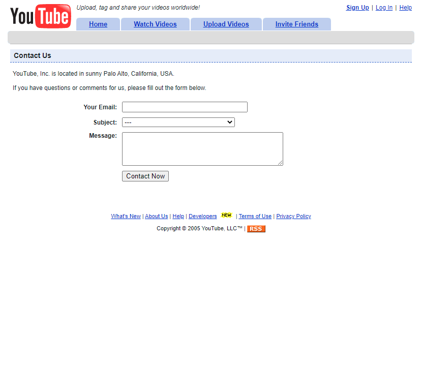 youtube 2005 version download
