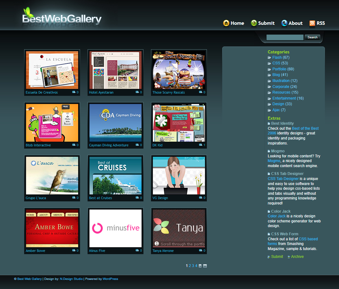 Best Web Gallery website in 2006