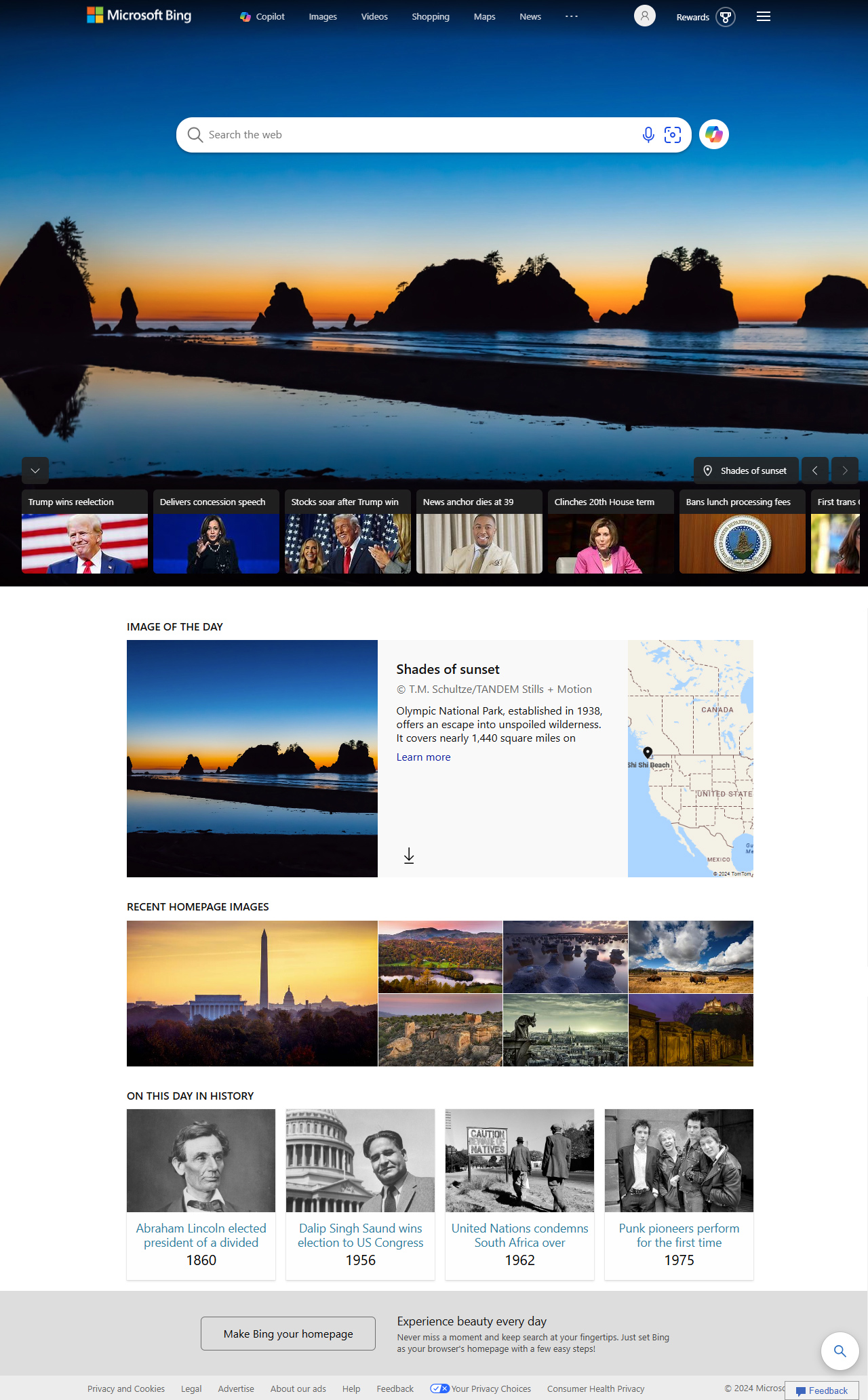 Bing website in 2024