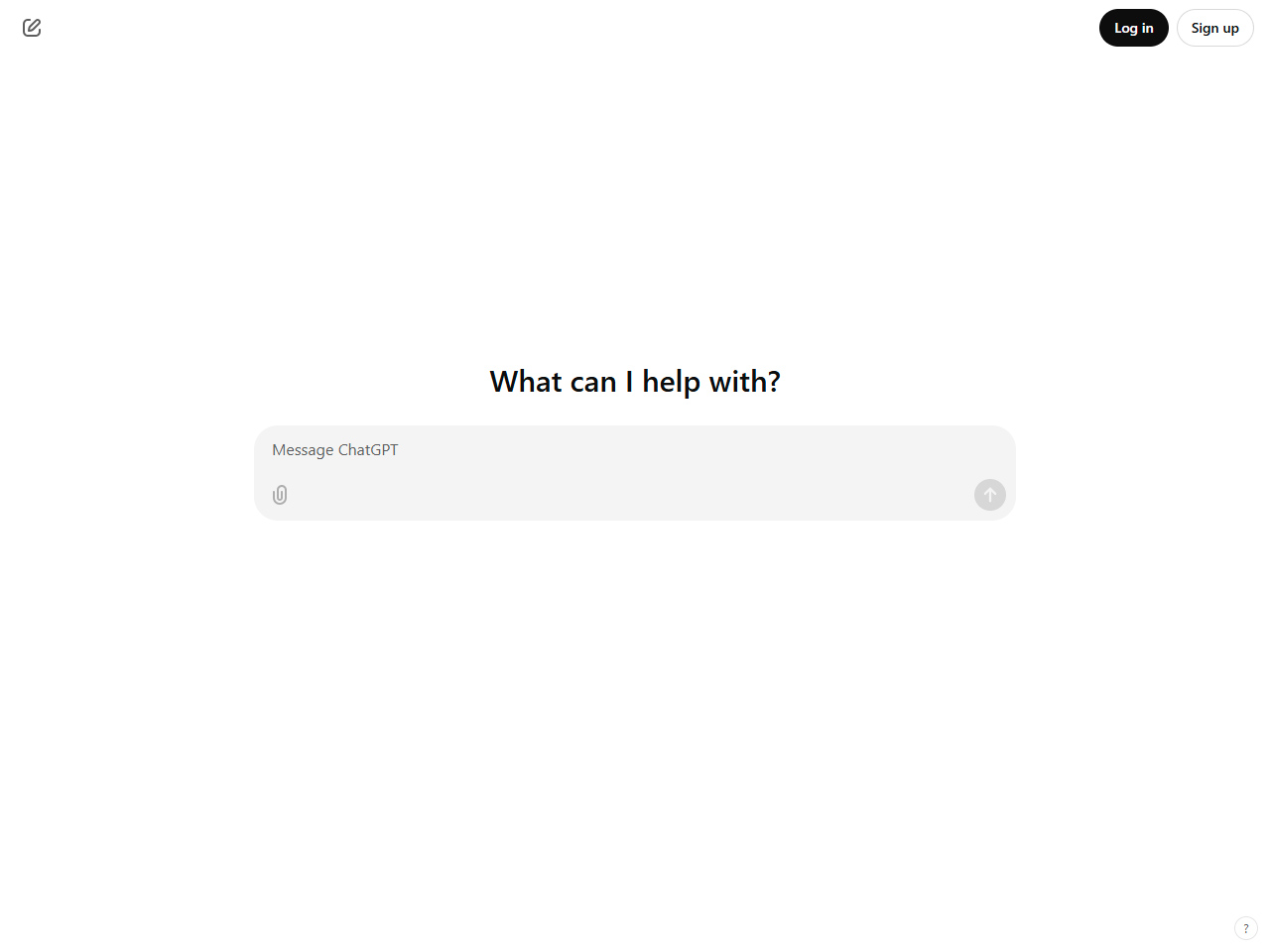 ChatGPT website in 2024