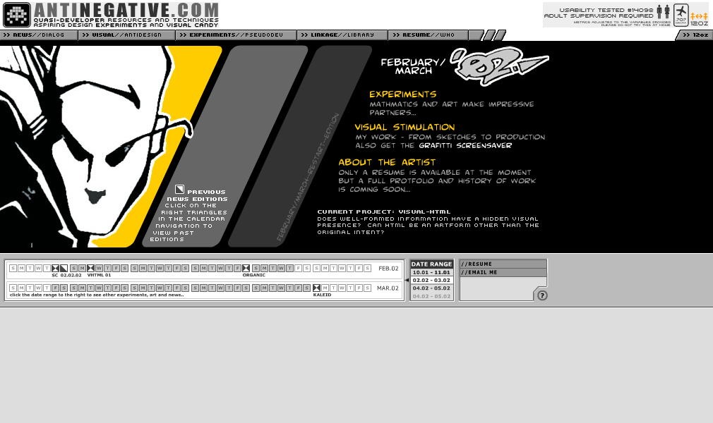 Antinegative website in 2003