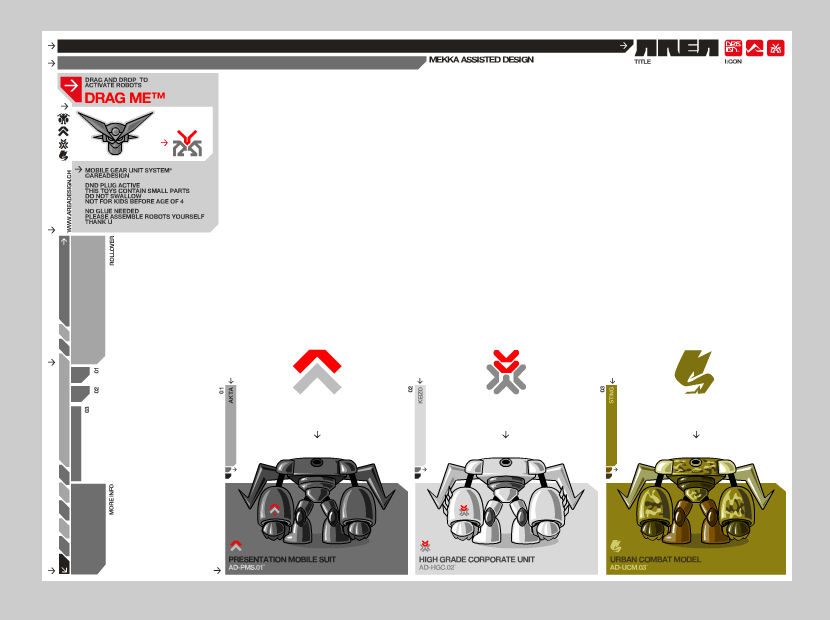Areadesign in 2003