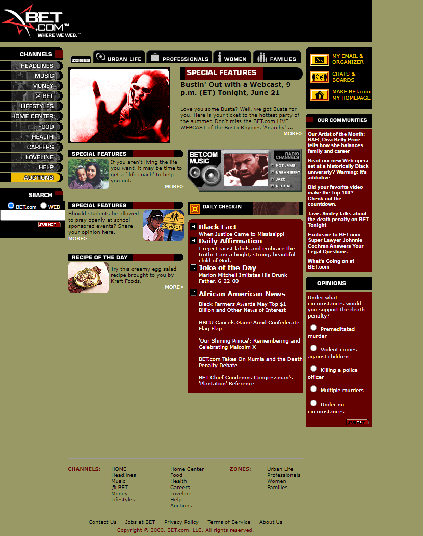 BET in 2000