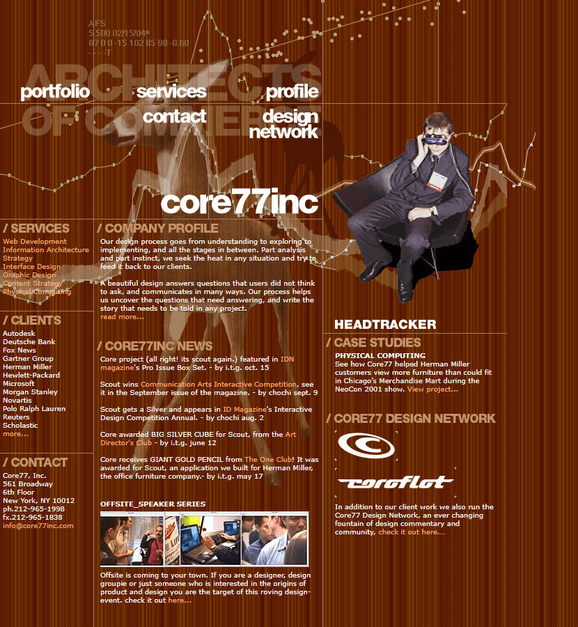 Core77, Inc. in 2001