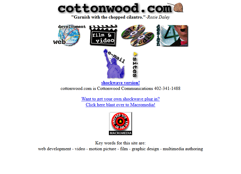 Cottonwood in 1996