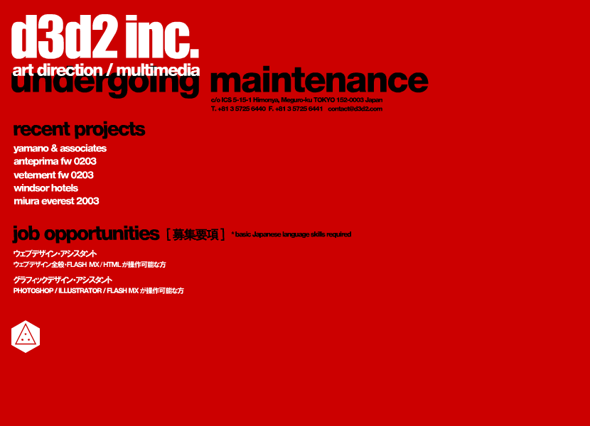 d3d2 website in 2002