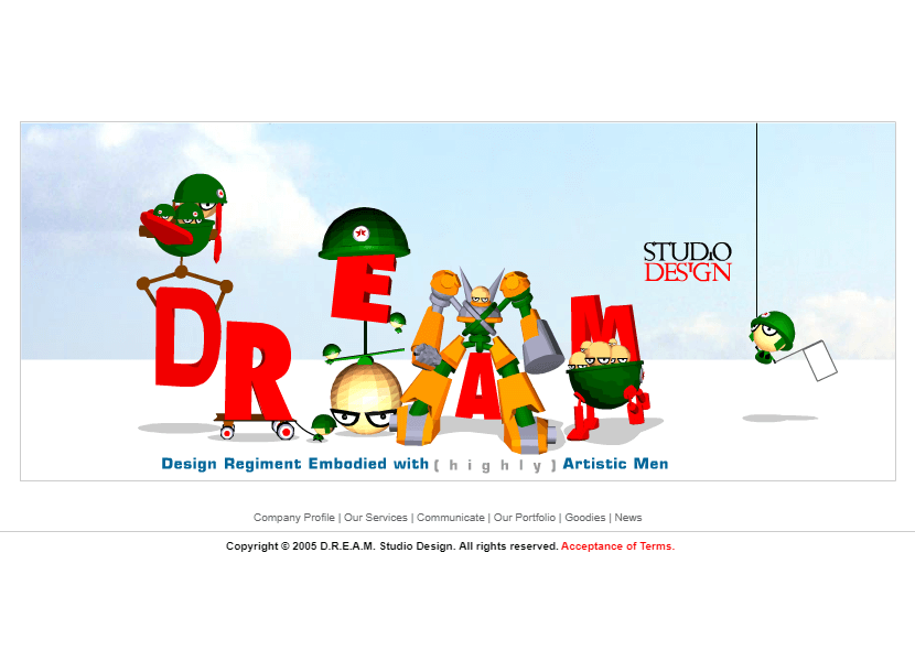 D.R.E.A.M. Studio Design in 2005