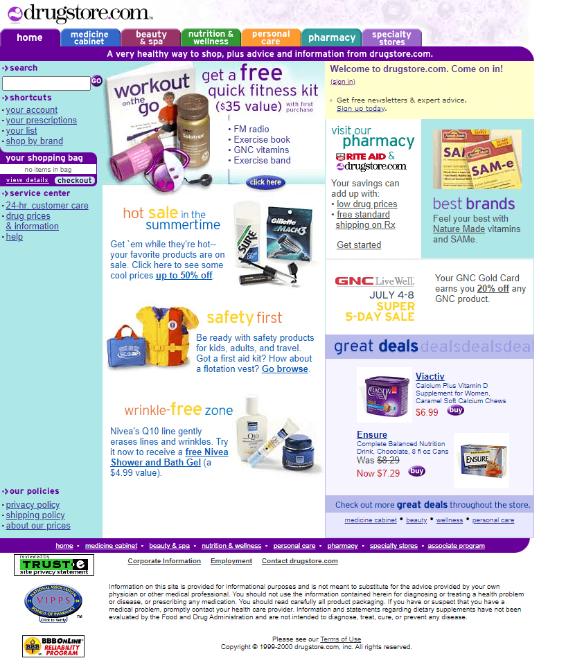 Drugstore.com in 2000