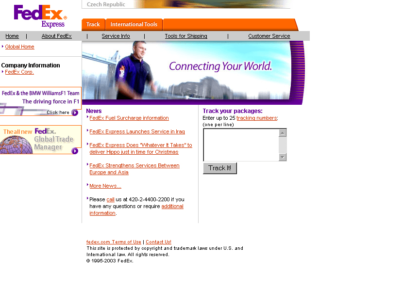 FedEx in 2003