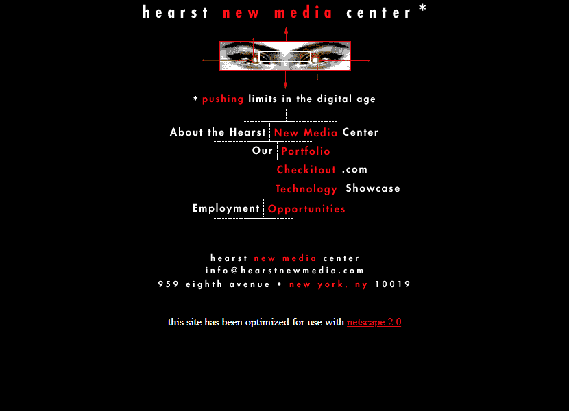 Hearst New Media Center in 1996