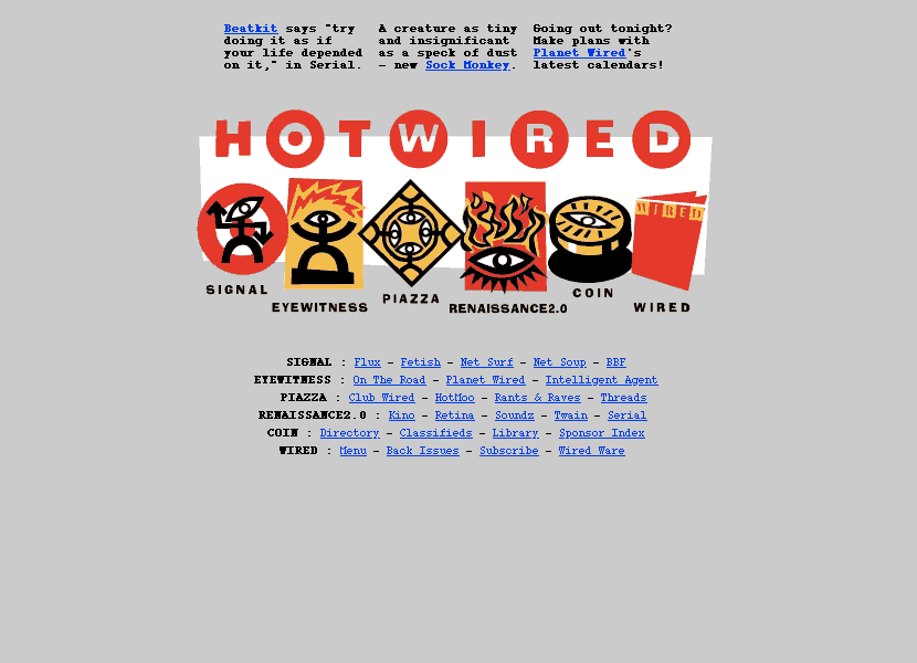 HotWired in 1995