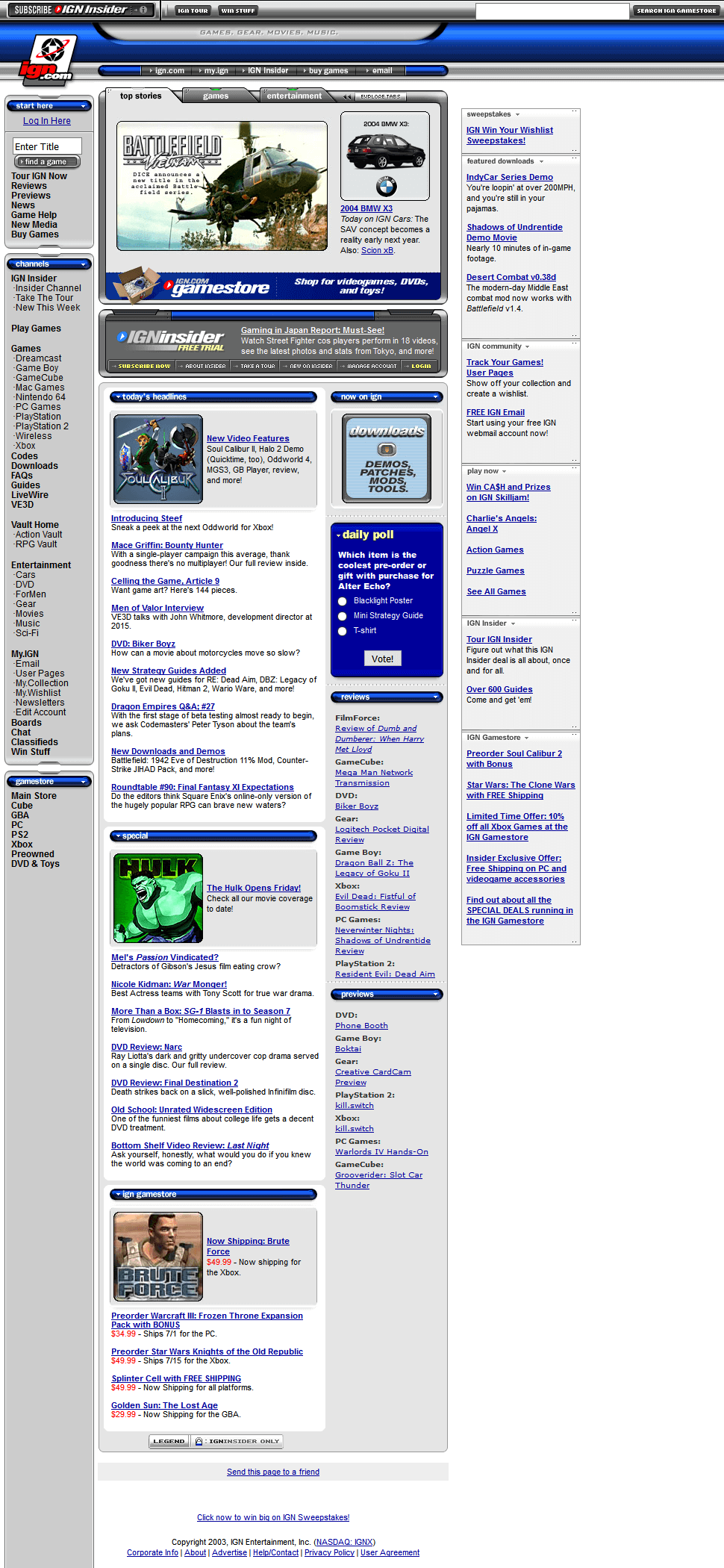 IGN in 2003