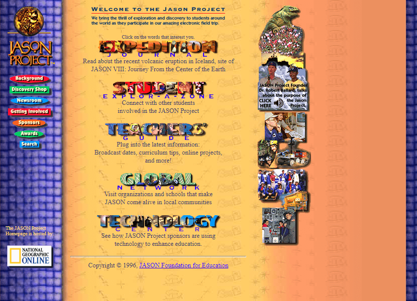 JASON project in 1996