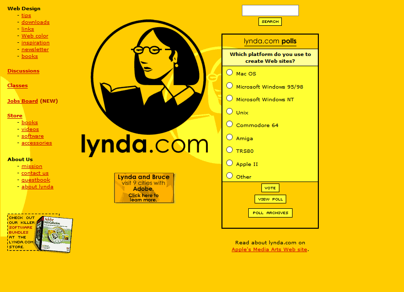 Lynda.com in 1999