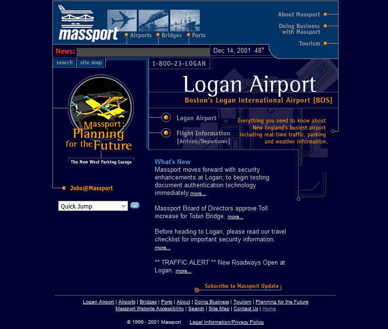Massport in 2001
