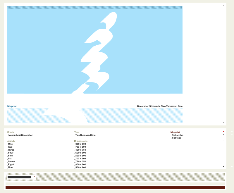 Misprint website in 2003