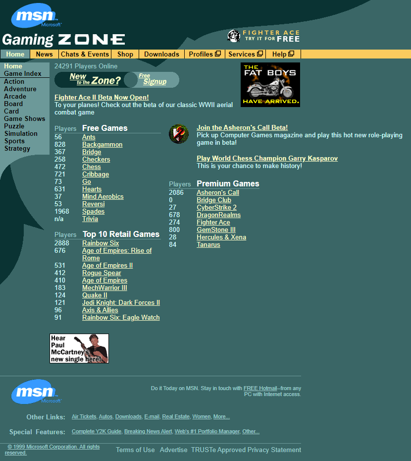 MSN Gaming Zone