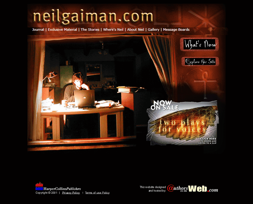 Neil Gaiman in 2002