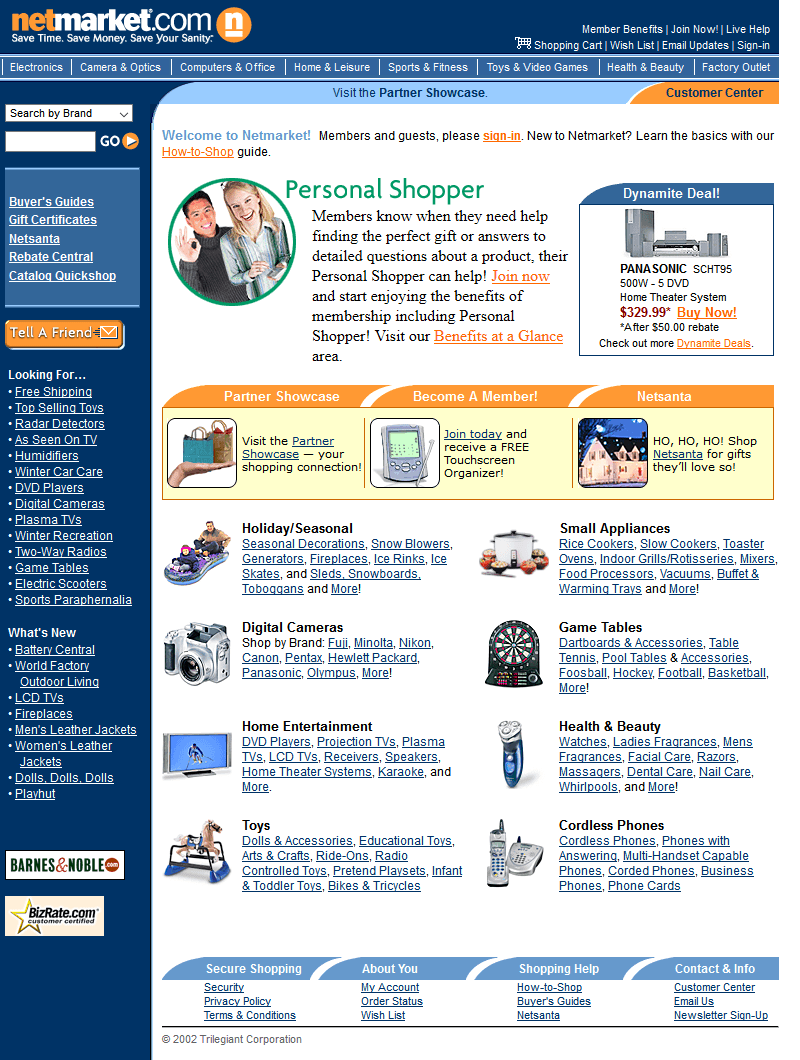 NetMarket in 2002