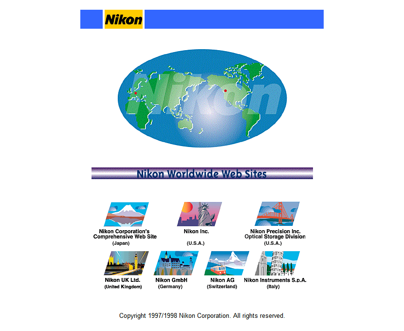 Nikon in 1998
