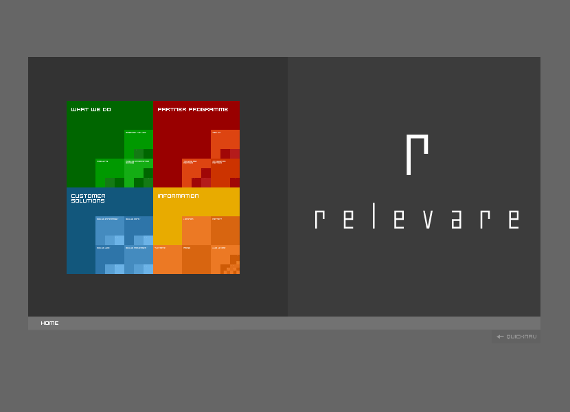 Relevare flash website in 2002