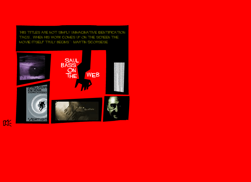 Saul Bass flash website in 1998