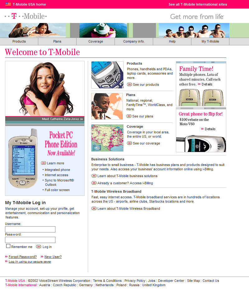 T-Mobile in 2002