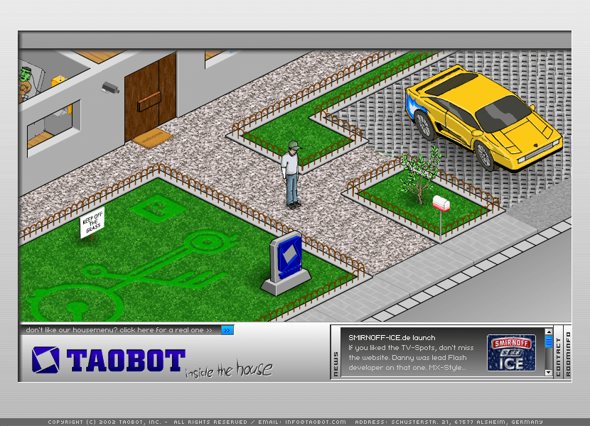 Taobot Inside The House in 2002