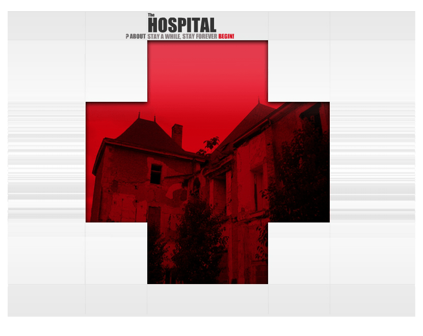 The Hospital flash website in 2003