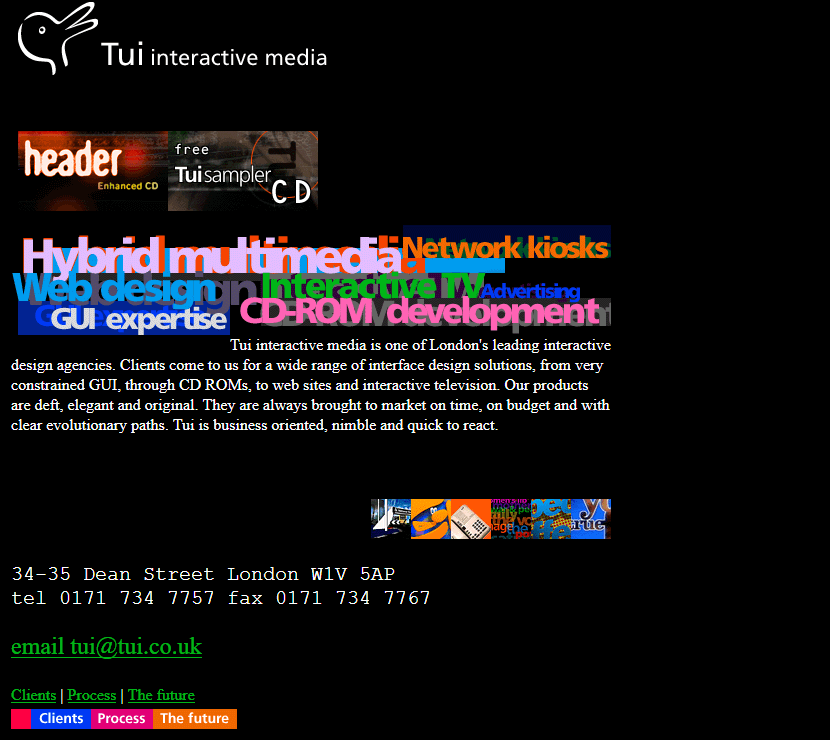 Tui Interactive Media in 1997