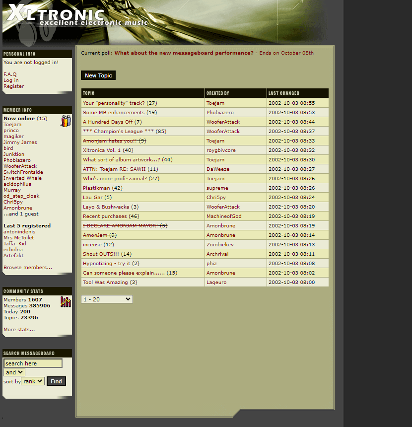 Xltronic in 2002