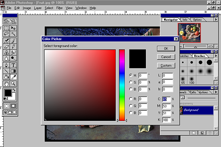 Adobe Photoshop 4.0 – Color Picker