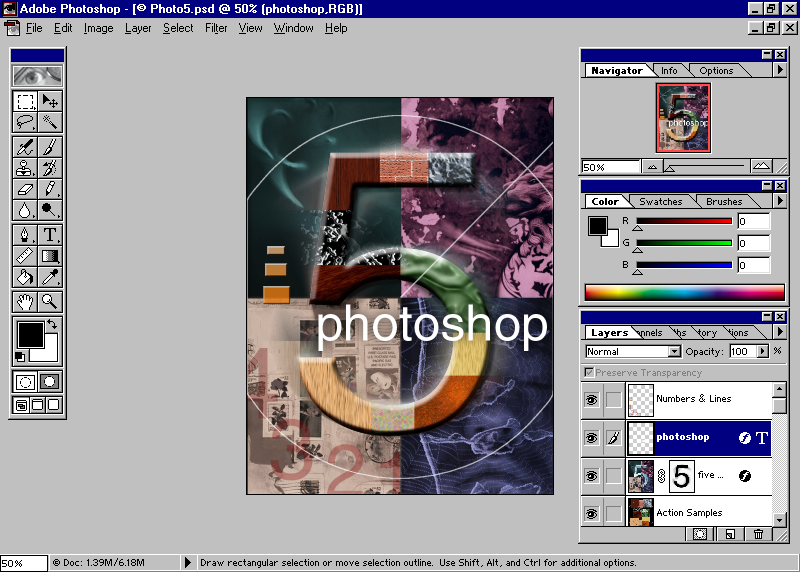 adobe photoshop 5.0 le download