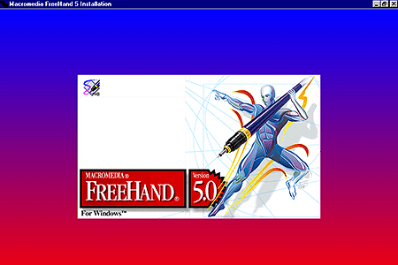 Macromedia FreeHand 5.0 – Installation Process