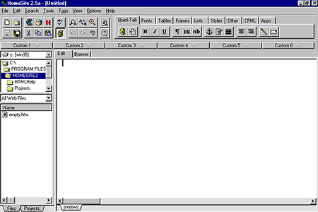 Empty Workspace