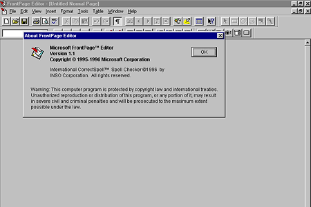 About FrontPage Editor