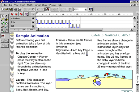 Macromedia Flash 2.0 – Sample Animation