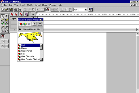 Macromedia Flash 2.0 – Library Samples