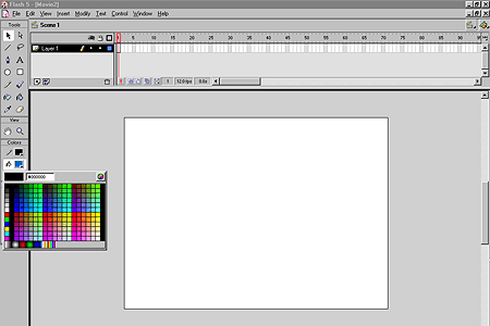 Macromedia Flash 5.0 – Color Palette