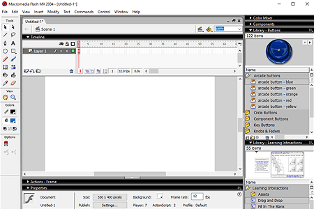 Macromedia Flash MX 2004 – Libraries