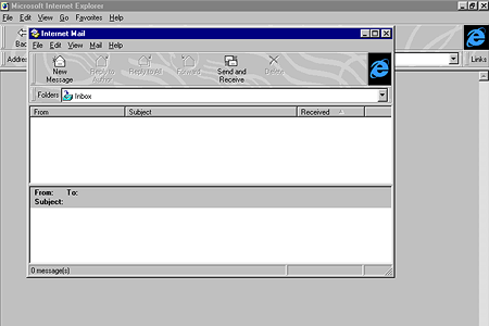 Internet Explorer 3.0 – Internet Mail