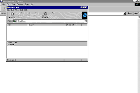 Internet Explorer 5.0 – Internet Mail